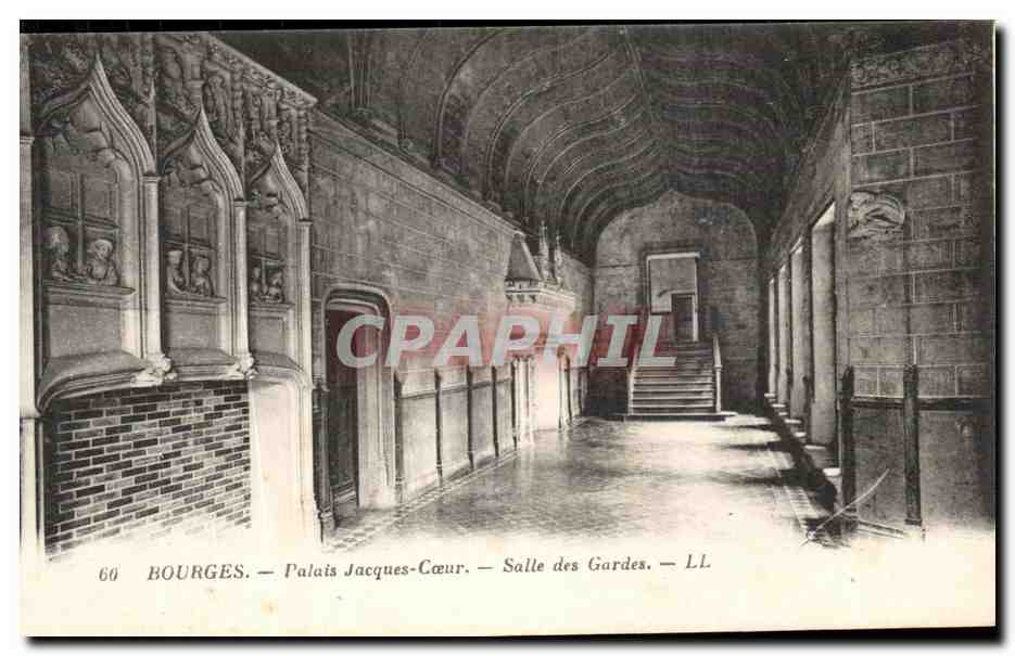 Bourges — Palais Jacques-Cœur — Salle des Gardes — LL