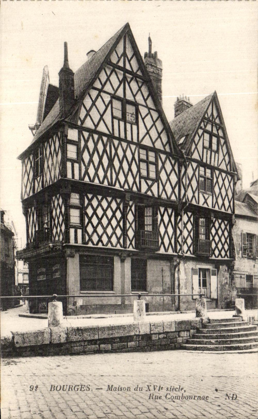 CPA Bourges Maison Du 16eme Rue Combournac