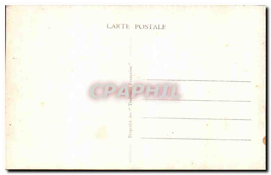 CPA Calvaire De Pont Chateau Nazareth Atelier De Saint Joseph — Rückseite
