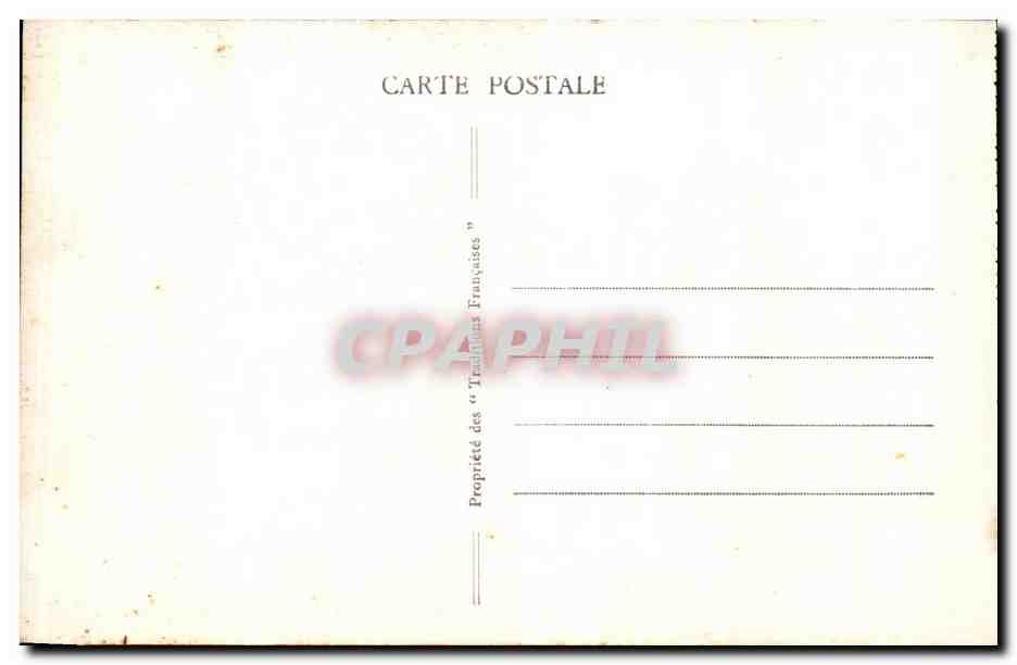 CPA Calvaire de Pont Chateau Le Pretoire — Rückseite