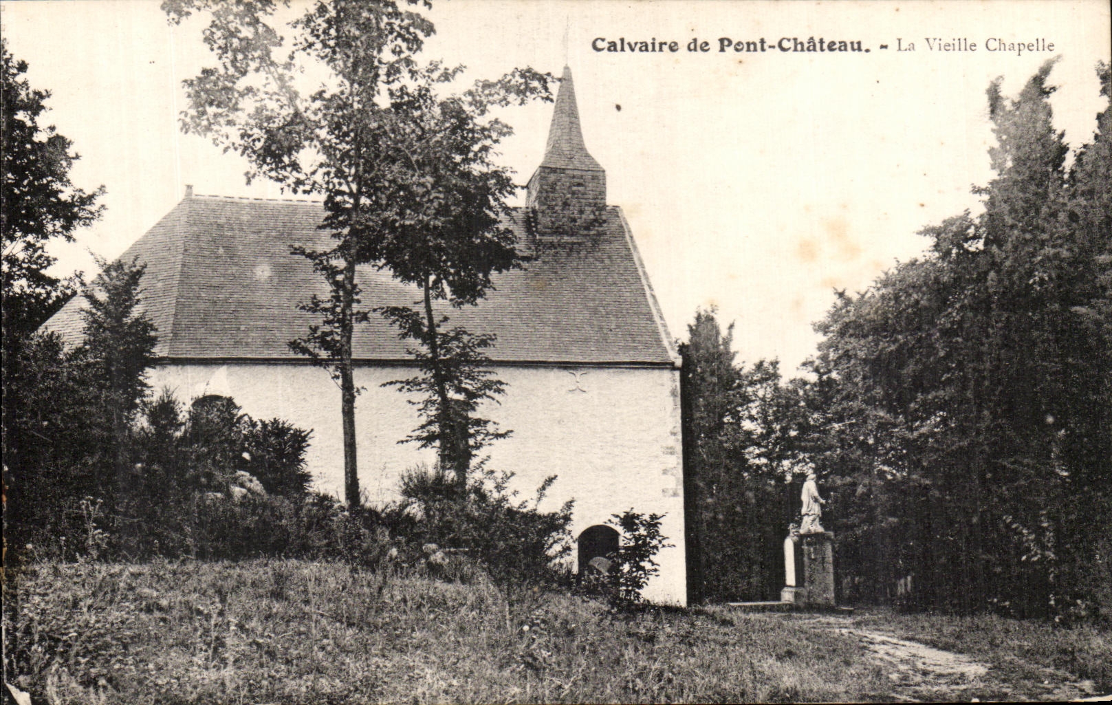 CPA Calvaire de Pont Chateau La Vieille Chapelle