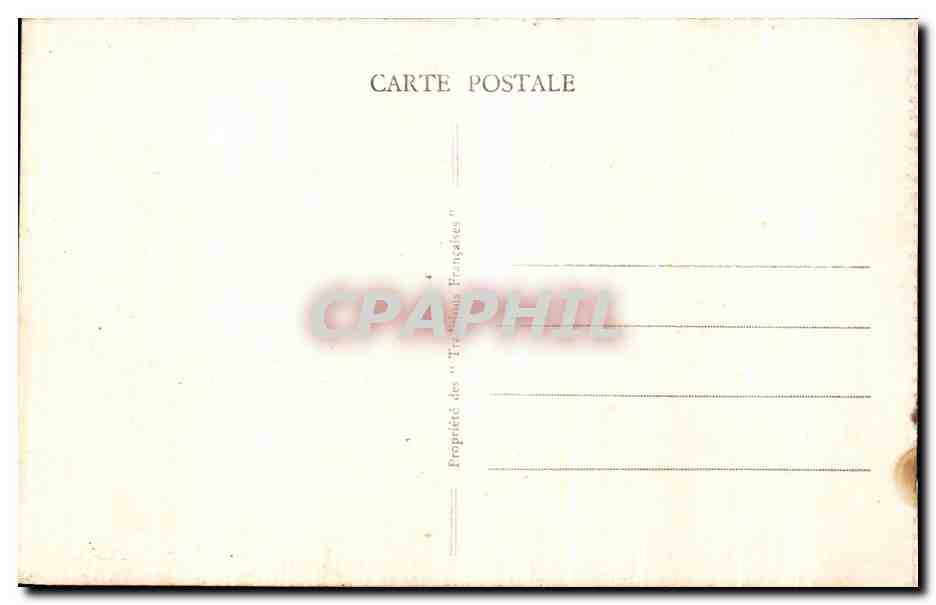 CPA Calvaire de Pont Chateau La Vieille Chapelle — Rückseite