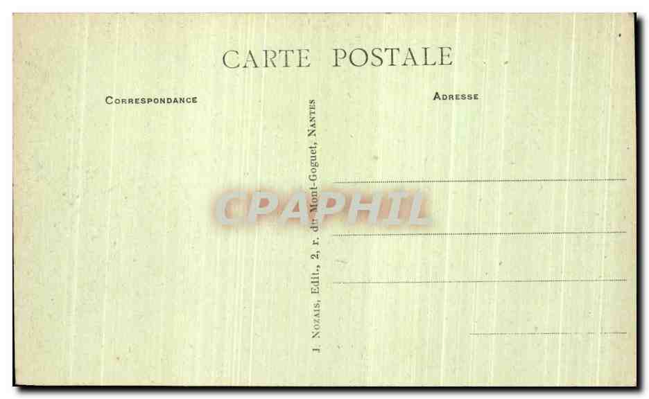 CPA Mont St Michel Le Grand Degre L'Esplanade — Verso