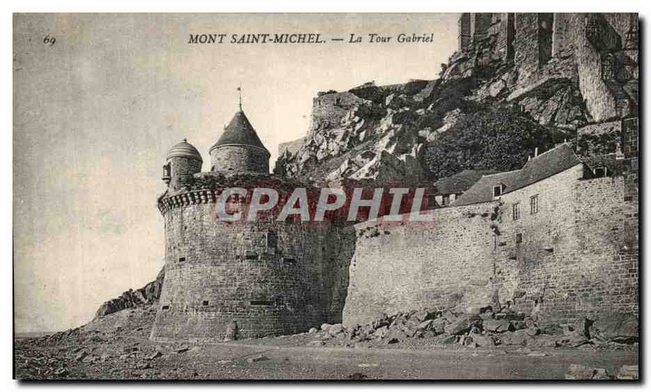 Mont Saint-Michel — La Tour Gabriel — CPAPHIL