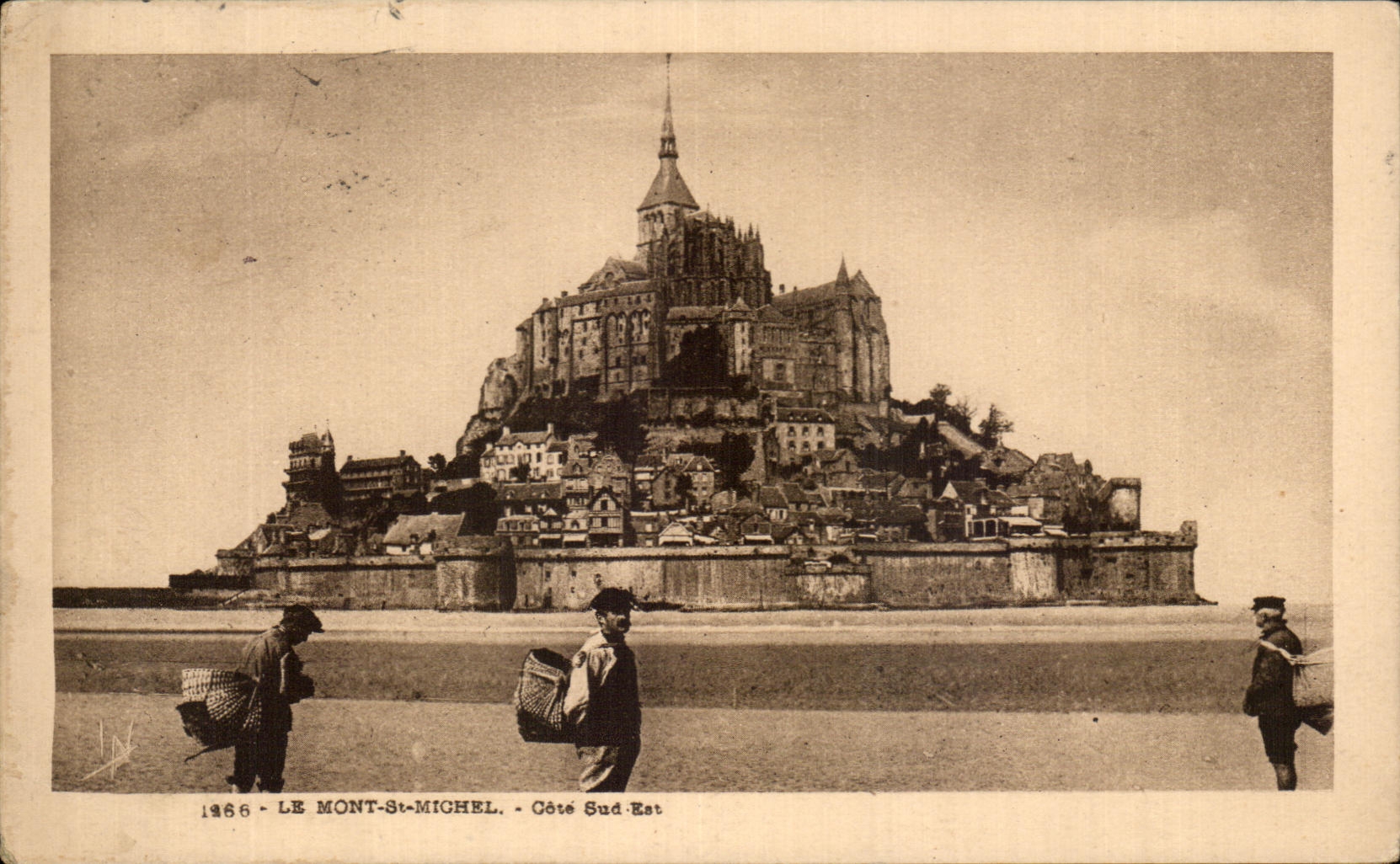 Mont Saint-Michel — Südostseite — Laurent-Nel, Regnats