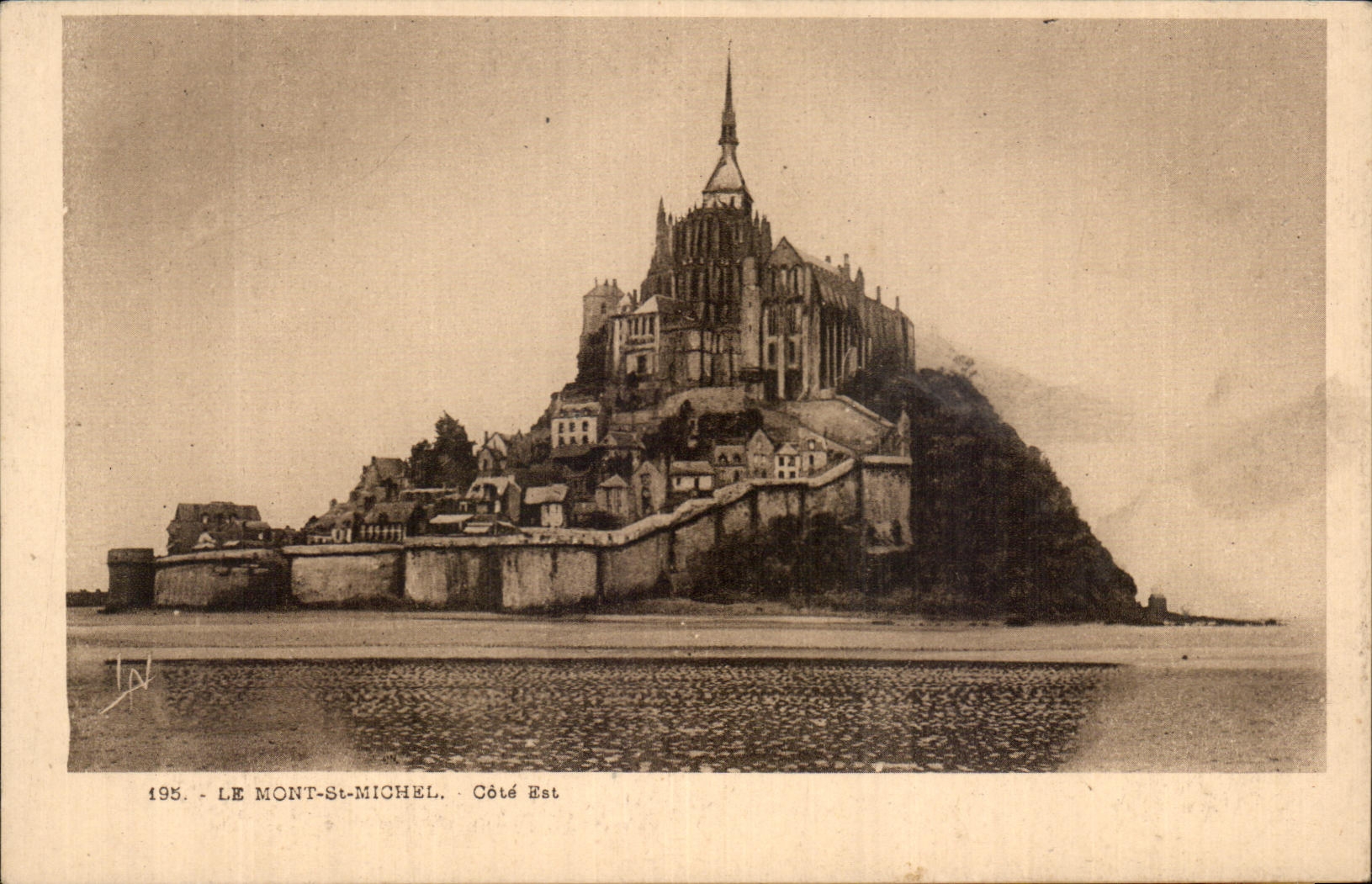 Le Mont-Saint-Michel — Côté Est — Laurent-Nel, Rouzes