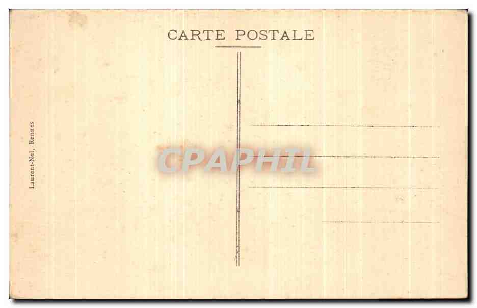 CPA Le Mont St Michel Cote Sud — Verso