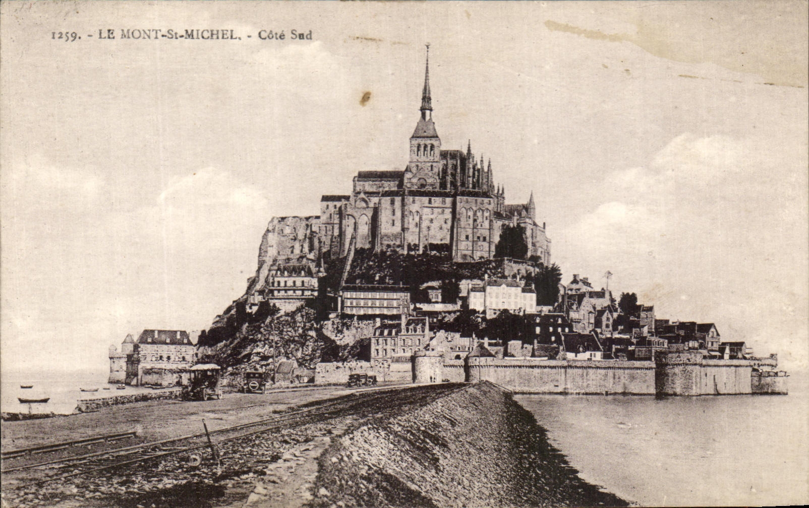 Mont-Saint-Michel - Südseite — Edition Laurent-Nol, Nr. 1259