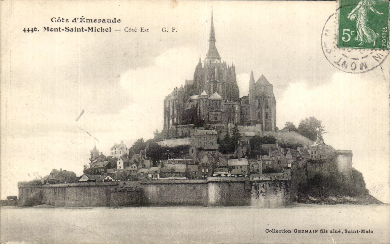 CPA Le Mont St Michel Cote d'Emeraude