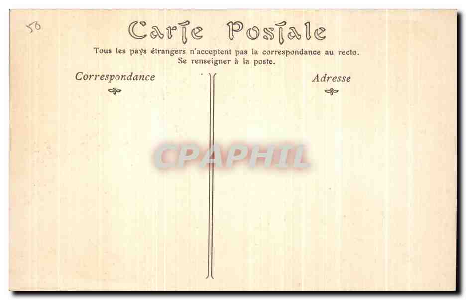CPA Le Mont St Michel Abbaye Crosse et Madille de Robert de Thorigny — Verso
