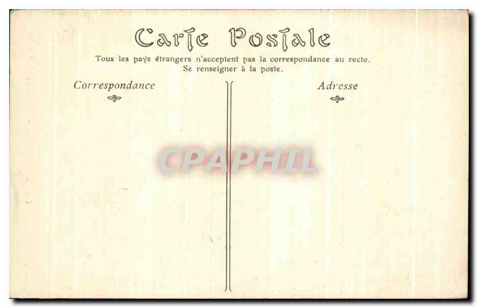 CPA Le Mont St Michel Abbaye du Le Chatelet — Verso