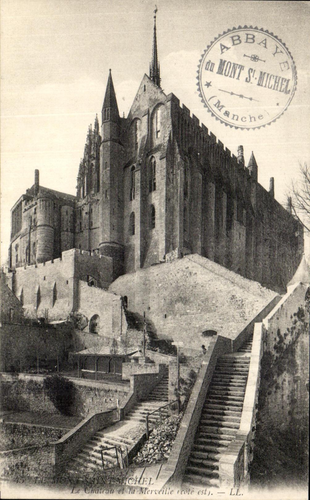 Das Schloss und die Merveille (Schule) - Mont Saint-Michel - LL
