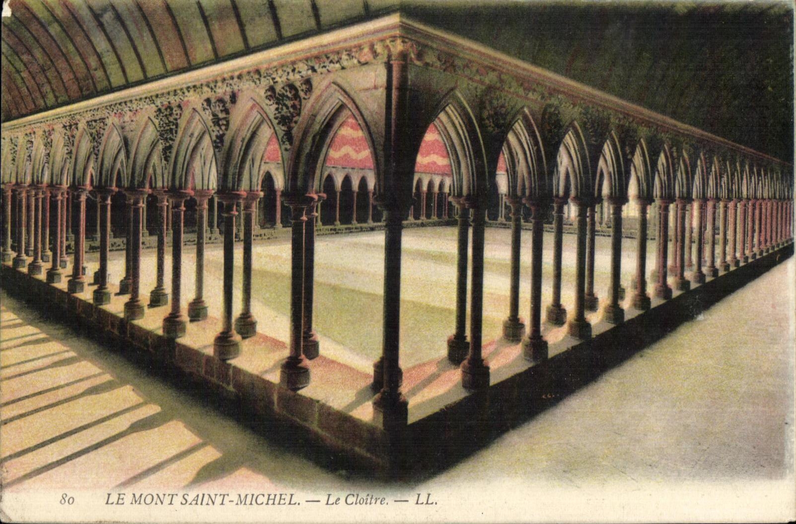 Le Mont Saint-Michel — Le Cloître — LL.