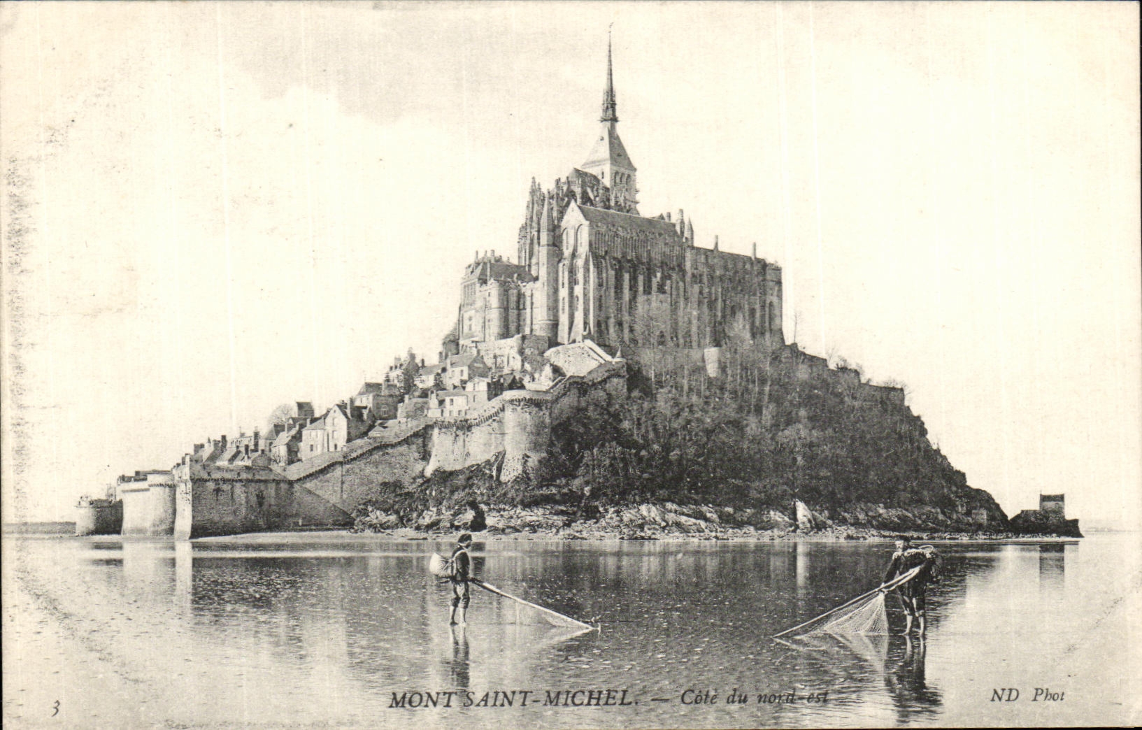 Mont Saint-Michel — Nordöstliche Küste — ND Phot