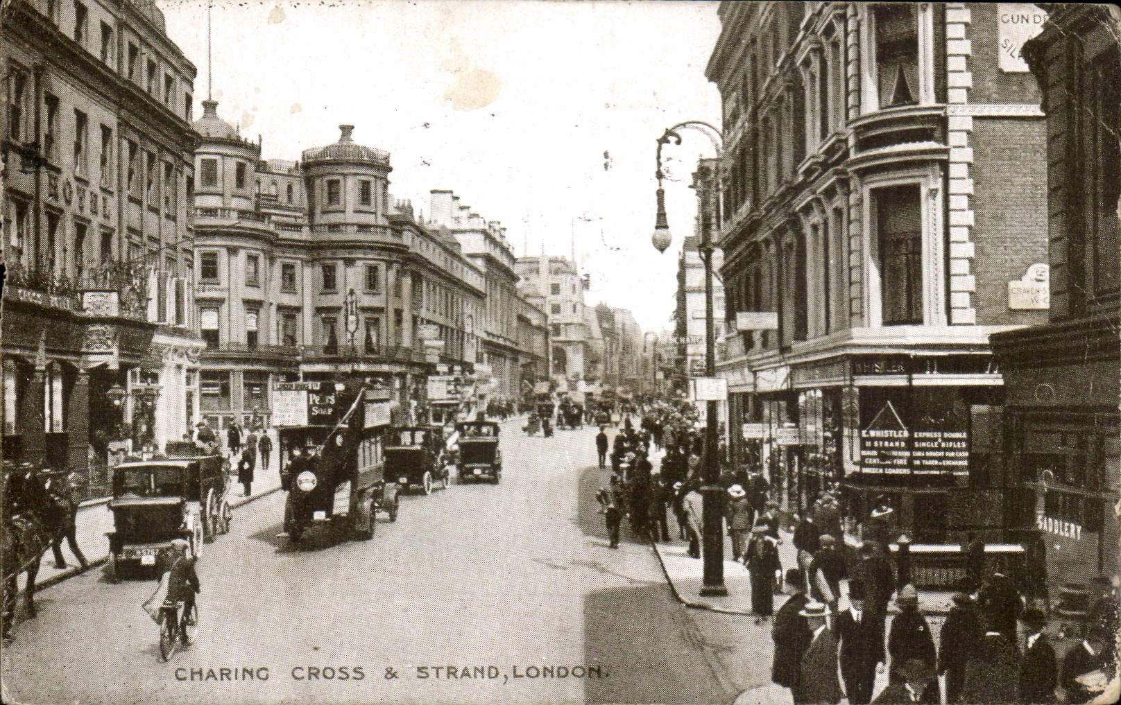 CPA Charing Cross Strand London