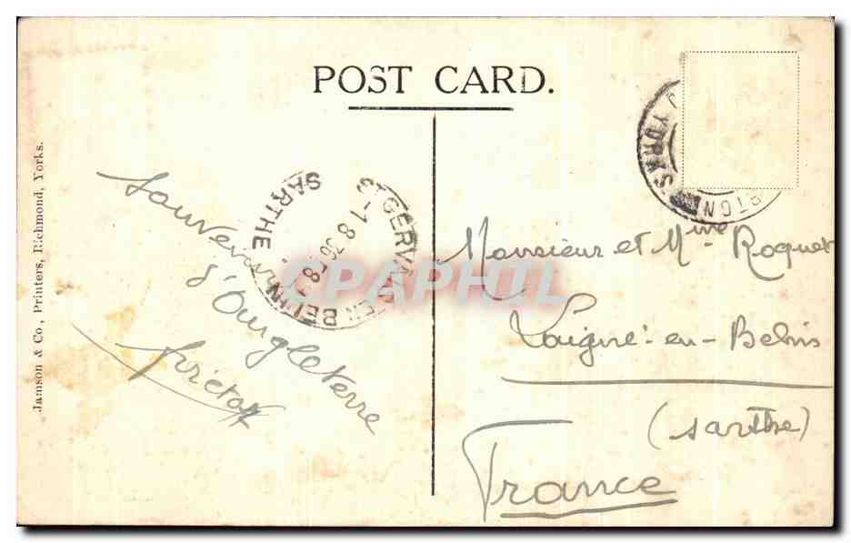 CPA The Church Hospital Of St John Of God Scorton — Reverso