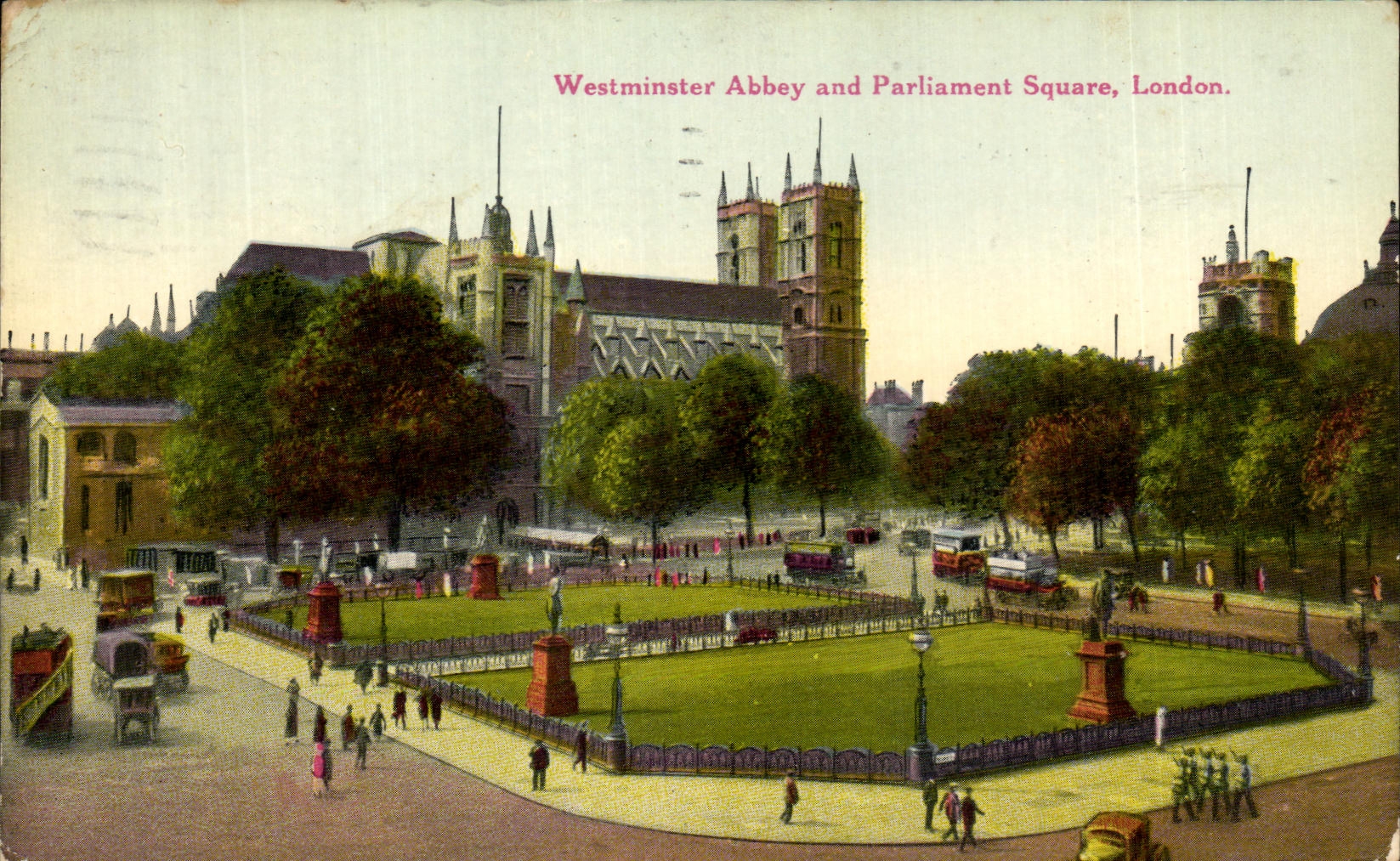 CPA Westminster Abbey And Parliament Square London