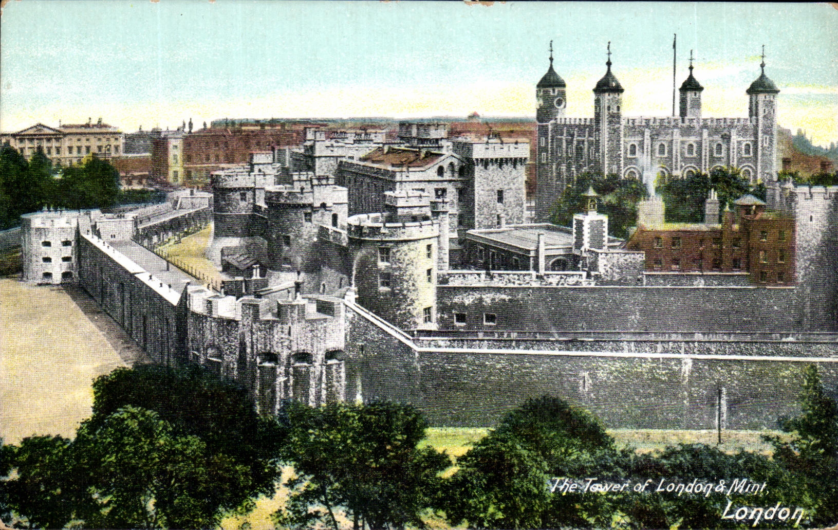 CPA The Tower Of London Mint London