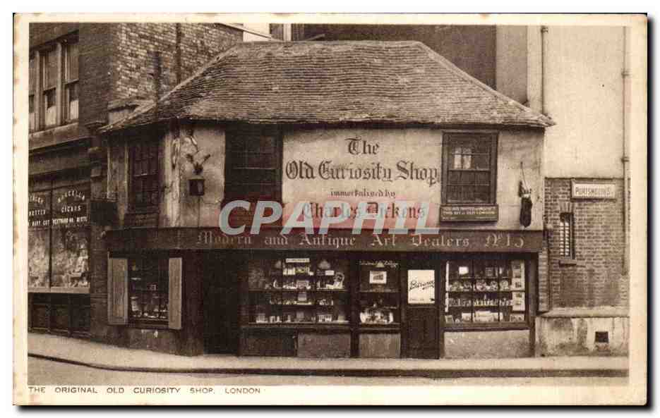 CPA The Original Old Curiosity Shop London