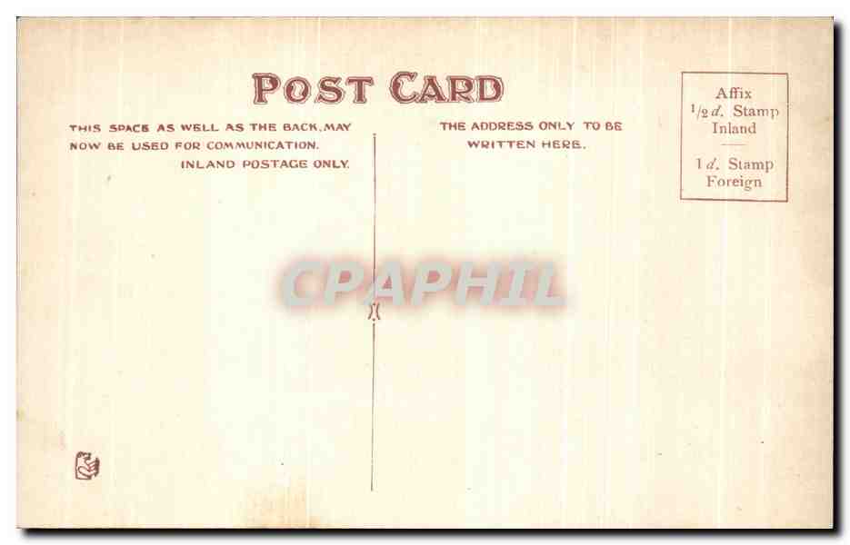 CPA London Waterloo Place — Verso