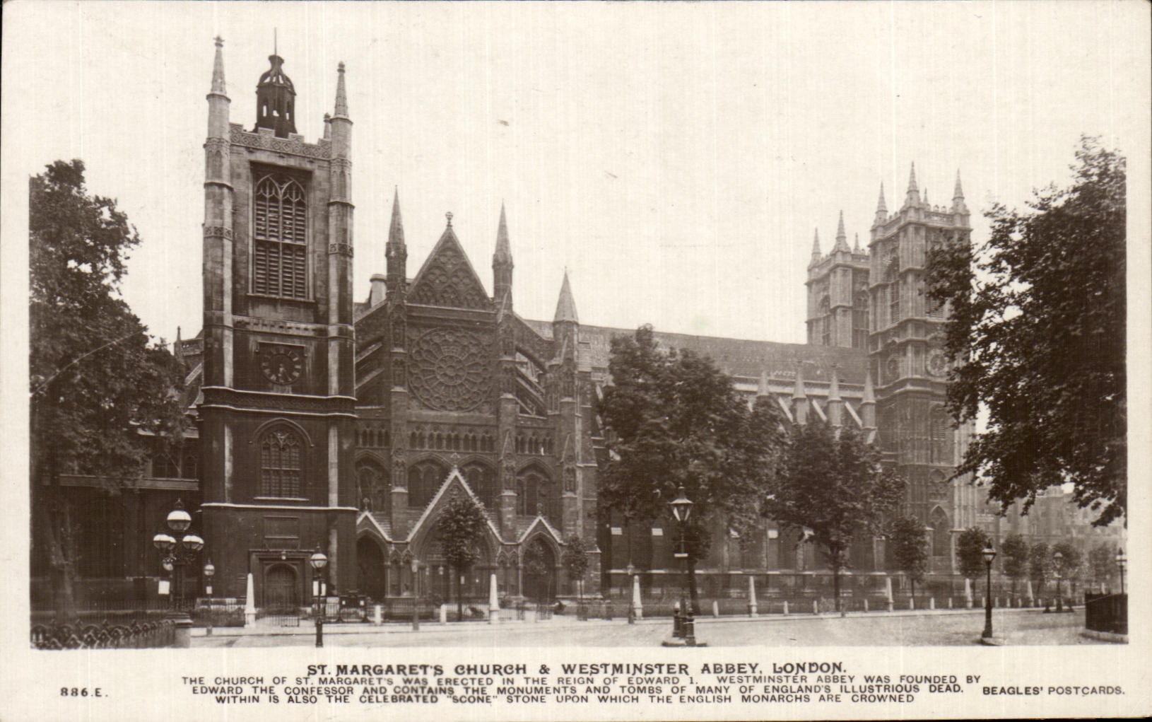 CPA St Margarets Church & Westminster Abbey London