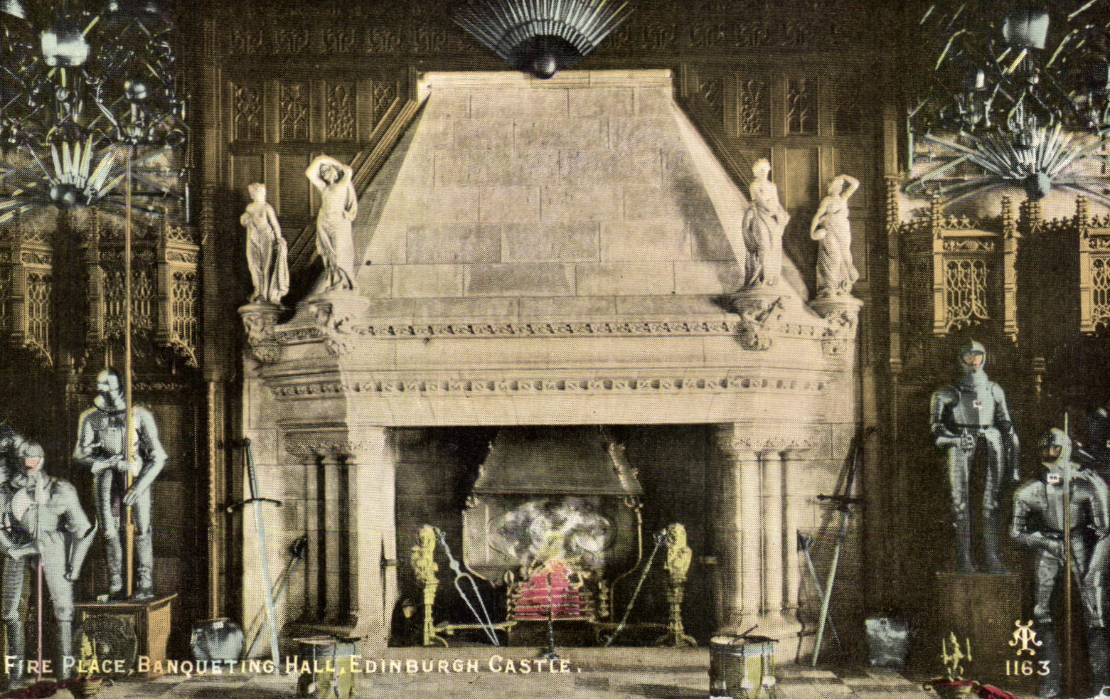 CPA Fire Place Banqueting Hall Edinburgh Castle