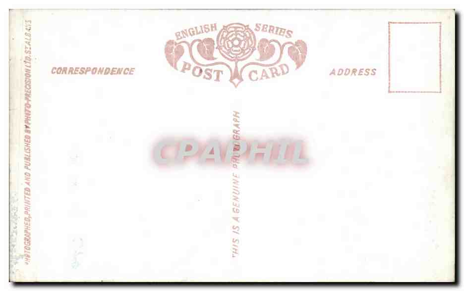 CPA Bournemouth — Rückseite