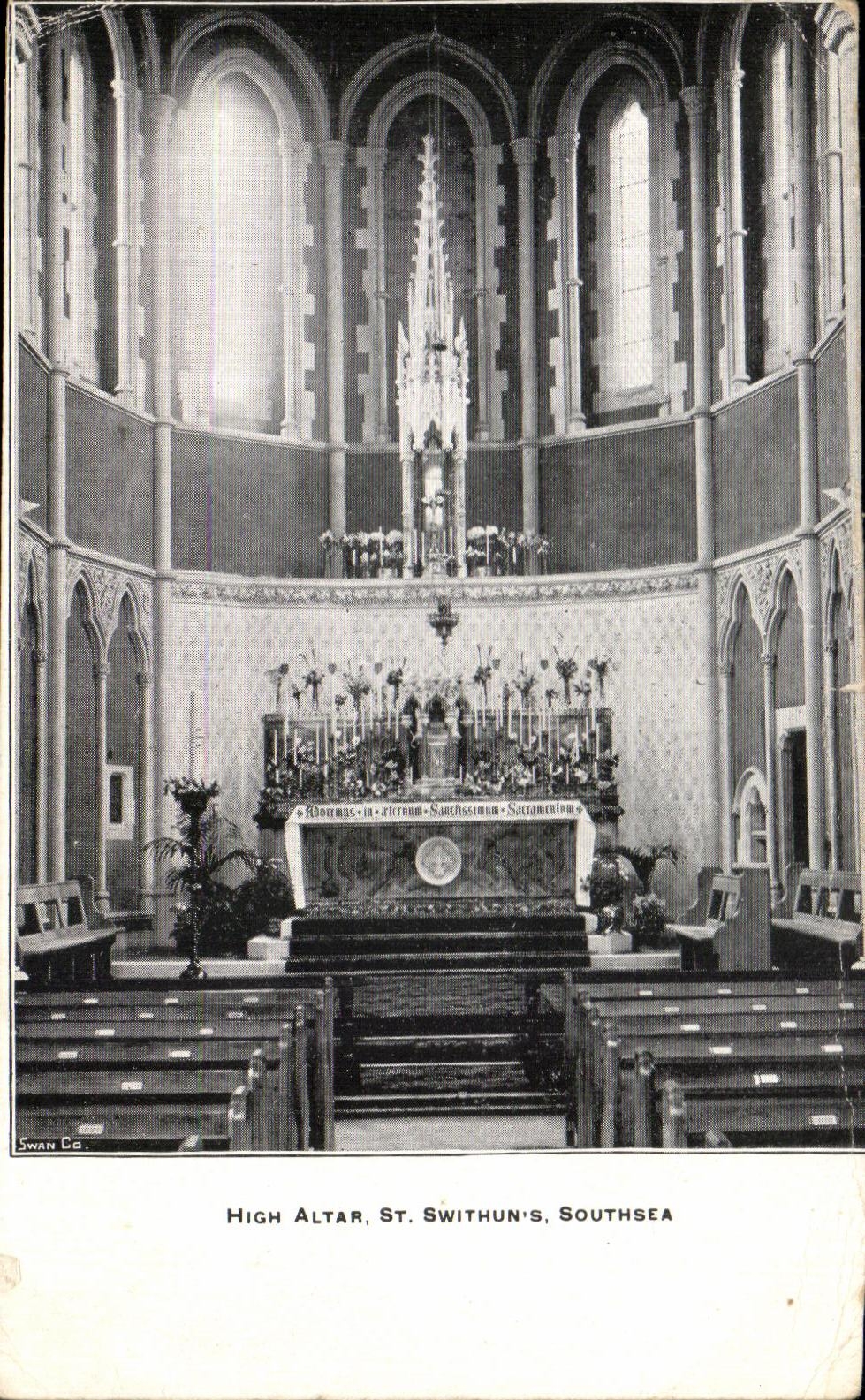 CPA High Altar St Swithun's Southsea
