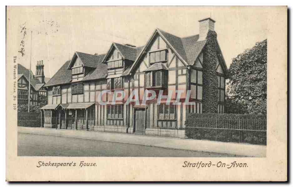 CPA Shakespeare's House Stratford On Avon
