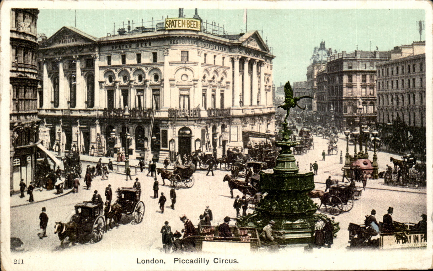 CPA London Piccadilly Circus