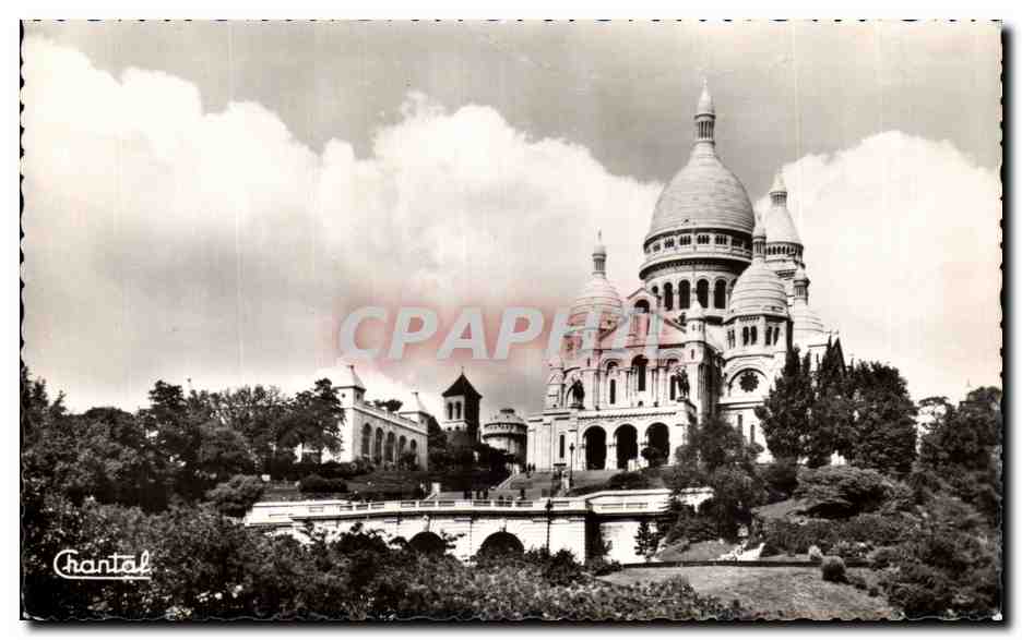 CPA Paris La Basilique du Sacre Coeur de Montmartre