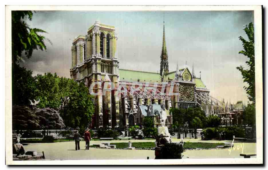 CPA Paris En Flanant Notre Dame vue