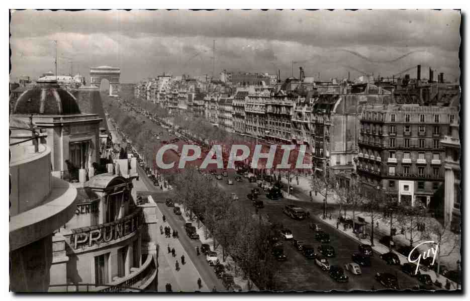 Paris et ses merveilles — Avenue des Champs-Élysées (vue générale) — André d'Art • Guy
