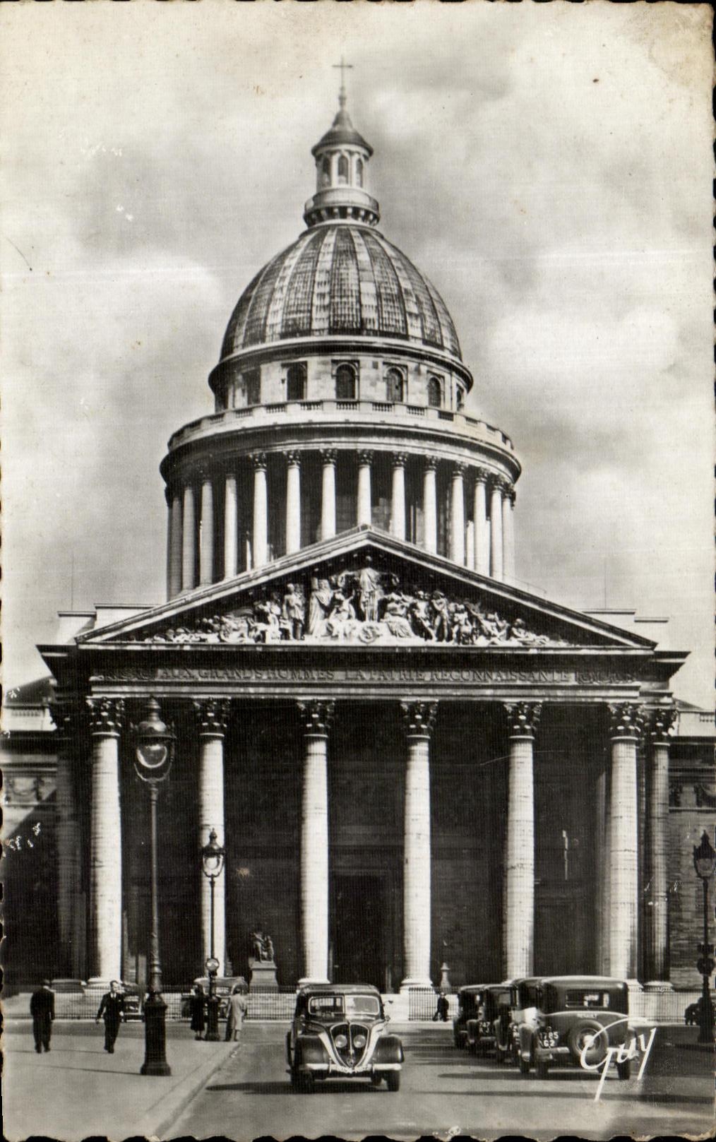 CPA Paris Et Ses Merveilles Le Pantheon