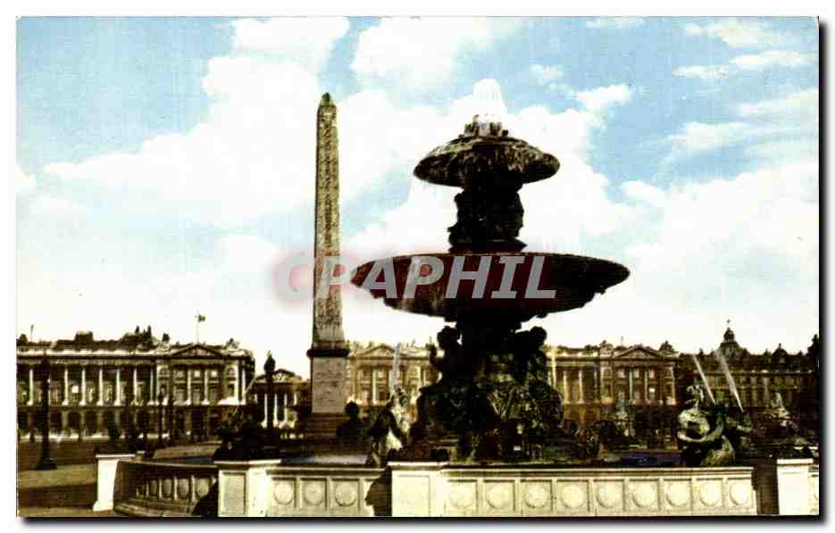 CPA Paris Place De La Concorde