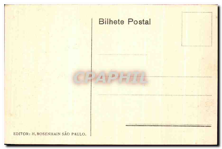 CPA Salto Arredores de Sao Carlos Bresil — Rückseite