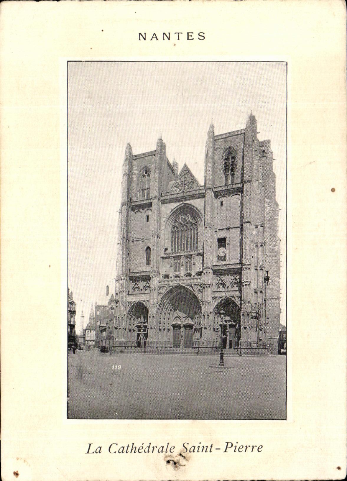 Nantes — La Cathédrale Saint-Pierre — série 119