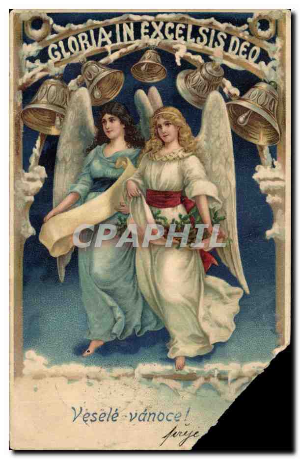 CPA Vesele Vanoce Anges