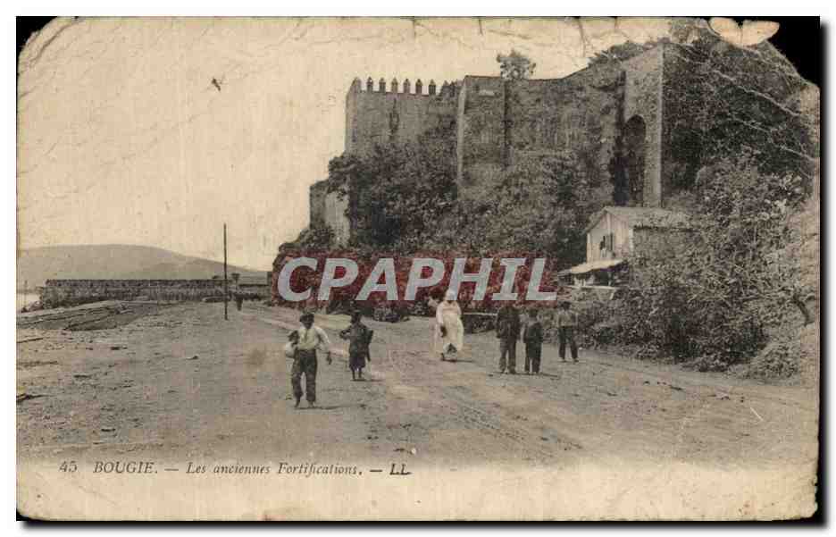 CPA Bougie Les anciennes Fortifications Algerie