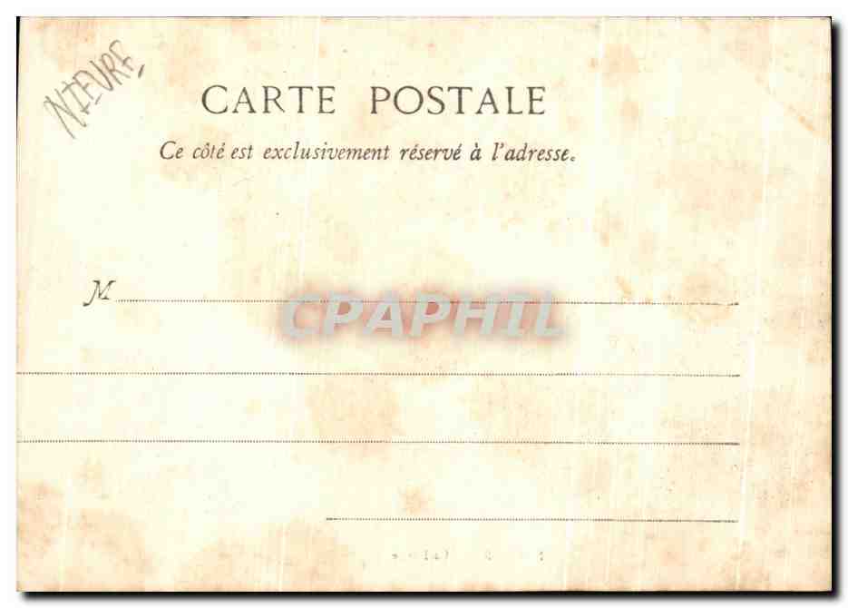 CPA Premery La Forge — Rückseite