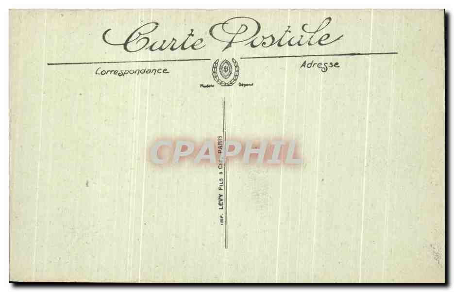CPA Lourdes Le Lac — Verso