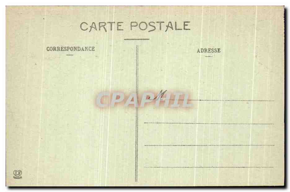 CPA Lourdes Diorama Mort Dn Bernadette Au Couvent de Nevers — Verso