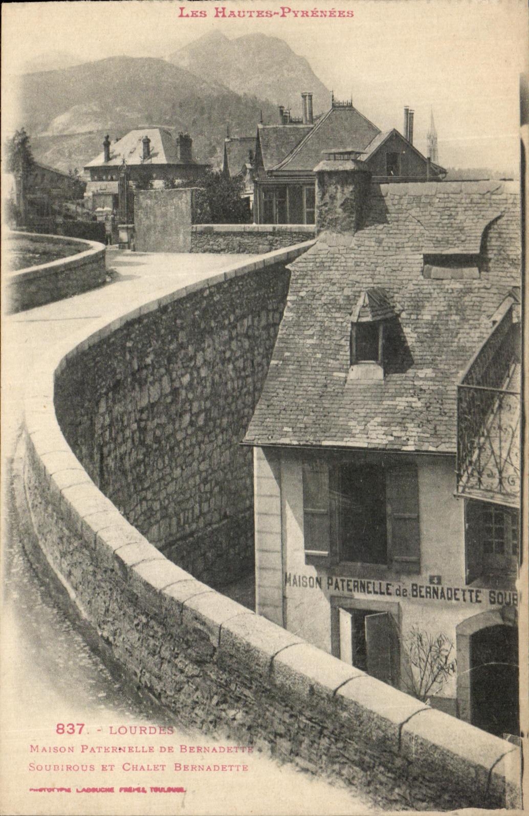 CPA Lourdes Maison Paternelle De Beatrice soubirous