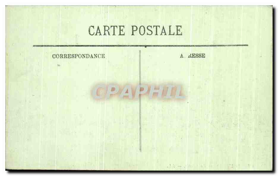 CPA Lourdes La Grotte — Verso