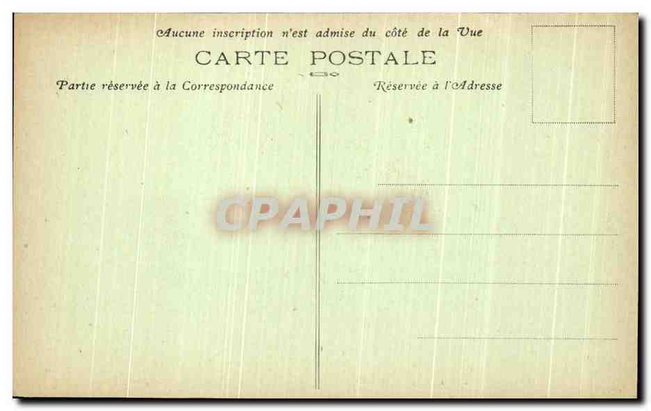 CPA Lourdes (Hautes Pyrenees) Vue generale de la Ville prise du Pic du Jer — Verso