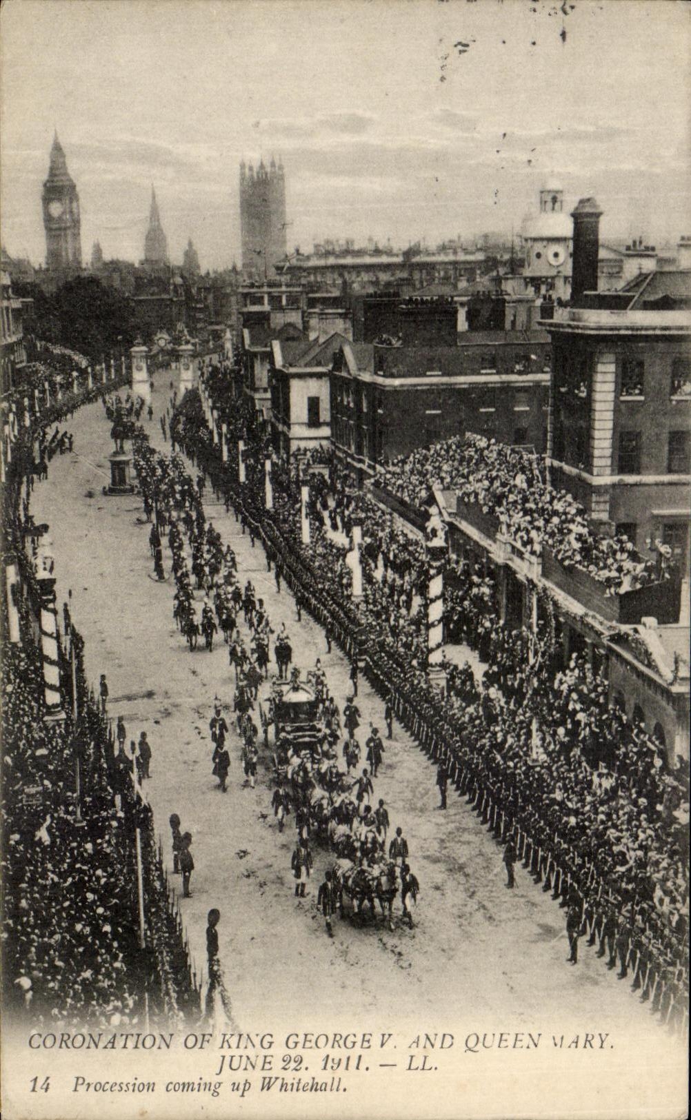 CPA Coronation of King George v and Queen Mary London 