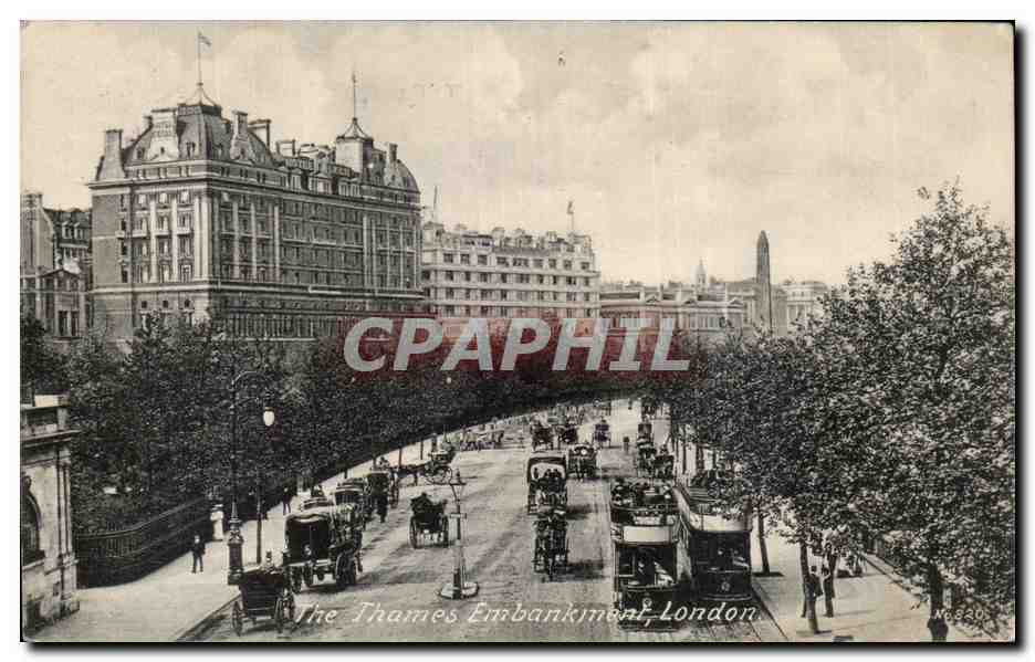 CPA The Thames Embanhment London