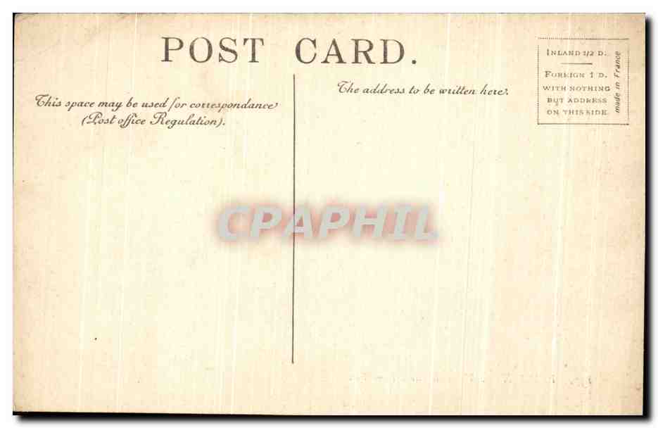 CPA London Whitehall — Verso