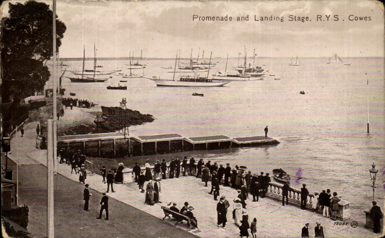 CPA Promenade and Landing Stage Cowes
