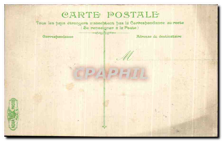 CPA Lyon La vierge doree de Fourvieres  — Verso